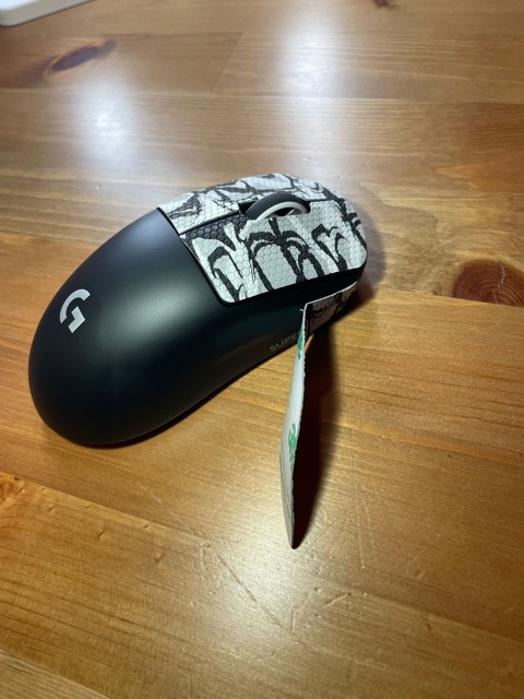 ゲーミングマウス用 グリップテープ AIM力向上にも？！「GEMINI Mouse Grip Tape Compatible With Logicool  G PRO X SUPERLIGHT」レビュー - ユキのメモ