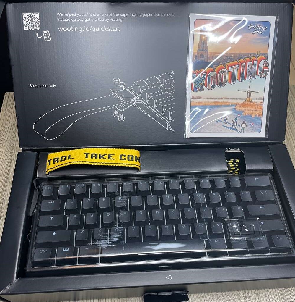 新品 未開封 Wooting 60HE ウーティング キーボード-